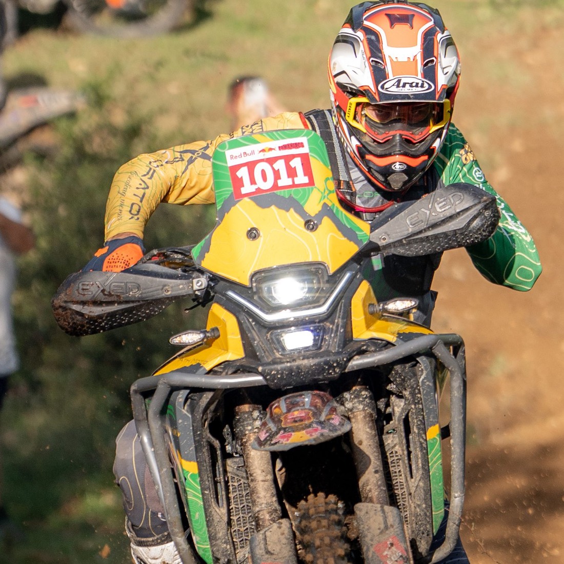 EXED PARTS handguards at Red Bull Romaniacs